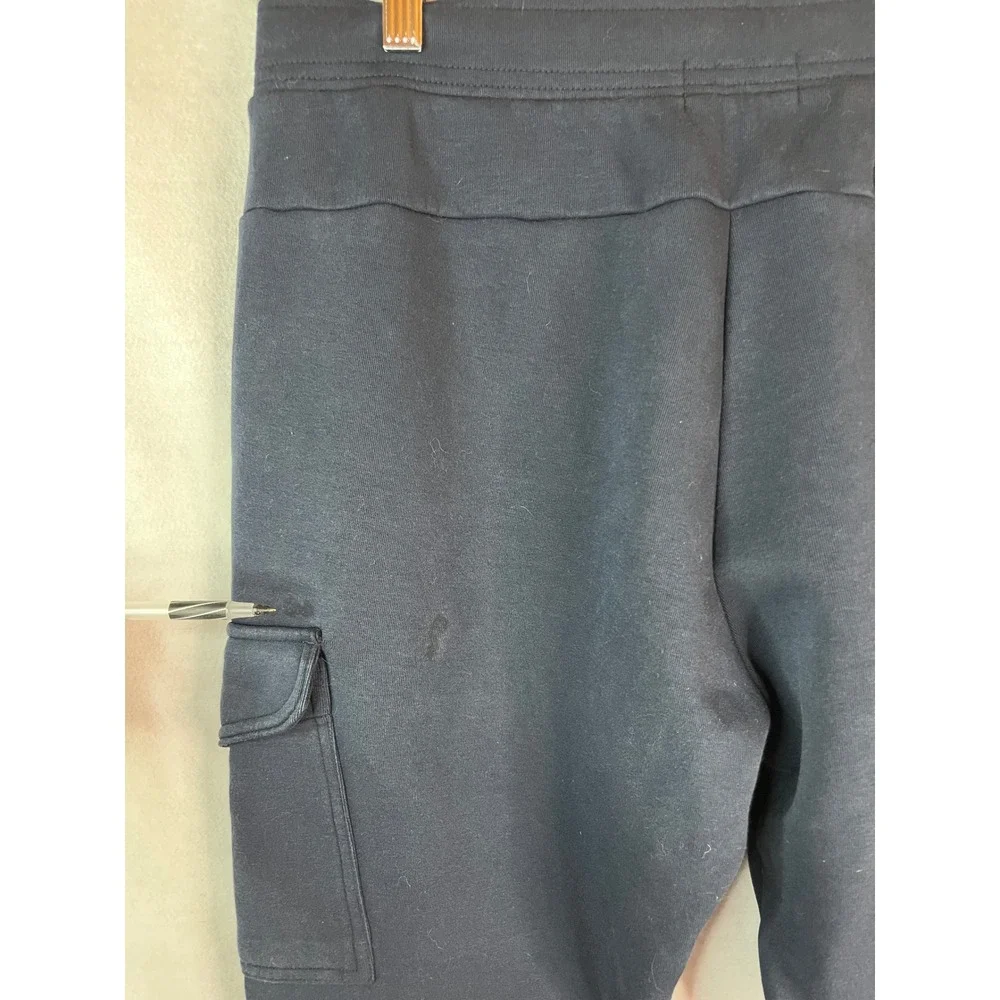 Polo Ralph Lauren Men's L Double Knit Cargo Jogger Pants Navy‎ Blue